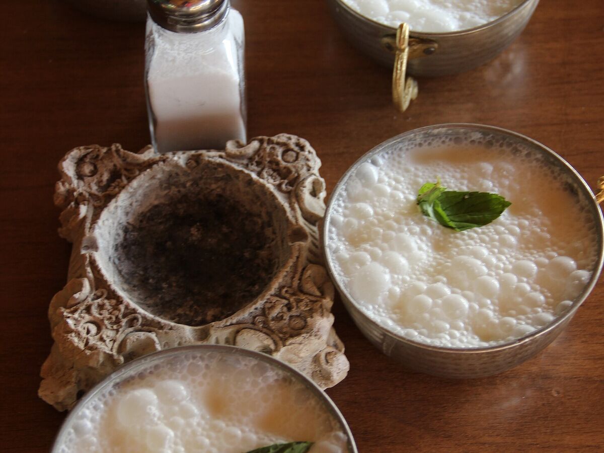 دوغ نعنای خانگی