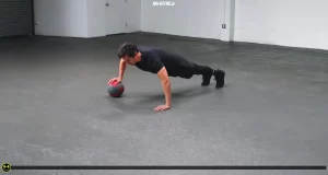 شنا با توپ پزشکی متناوب