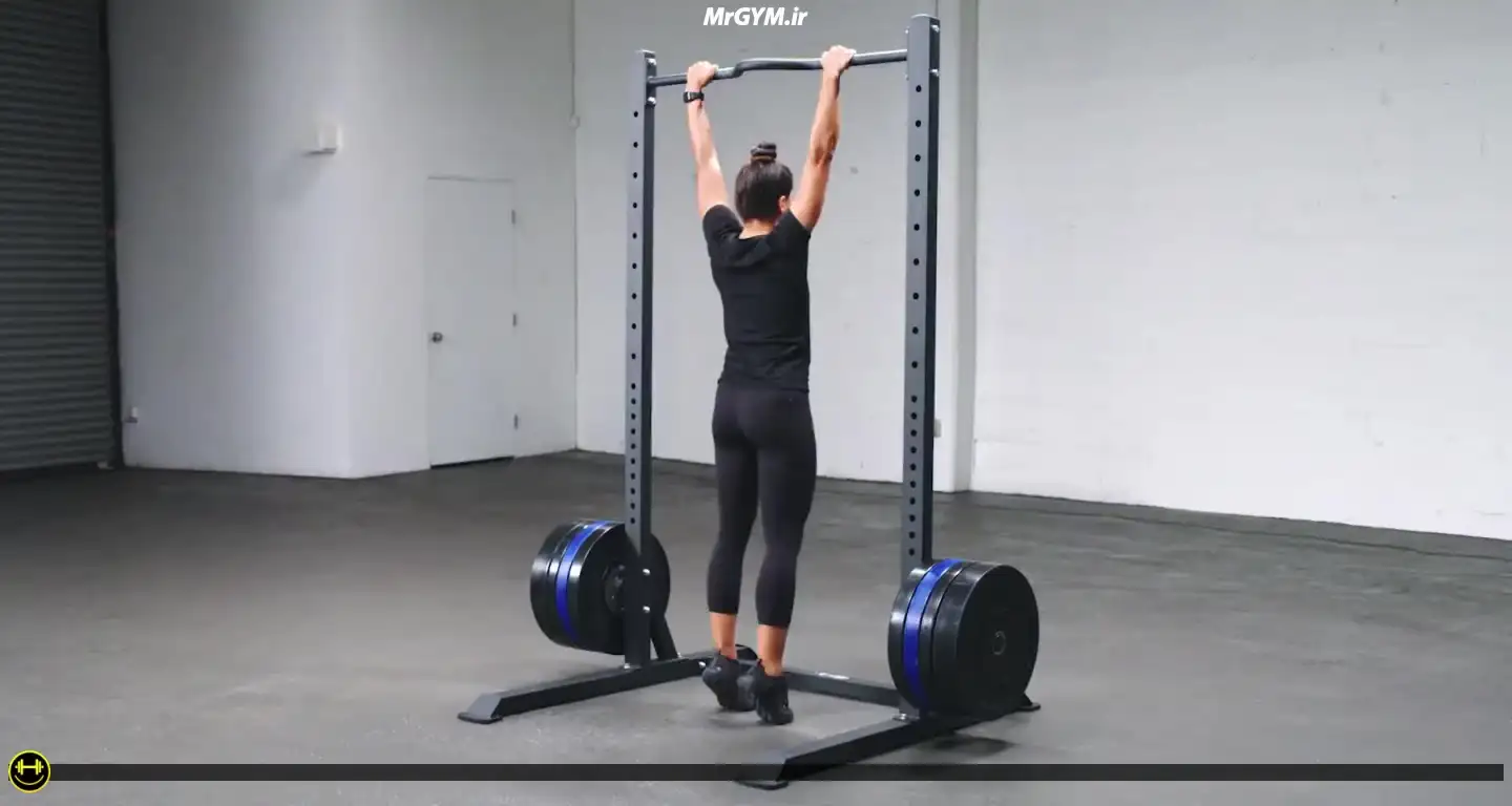 آموزش حرکت بارفیکس کمانگیر (Archer Pull Up)