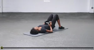 پل باسن با دمبل