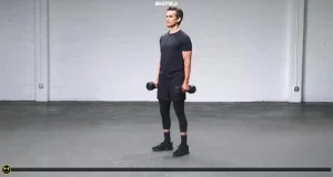 جلو بازو نو مانی با دمبل