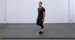 پرش خطی تک پا به جلو