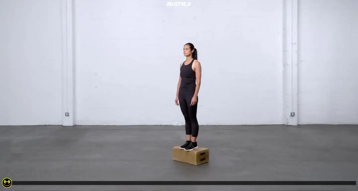 آموزش حرکت پرش عمقی از ارتفاع زیاد (High Depth Jump)