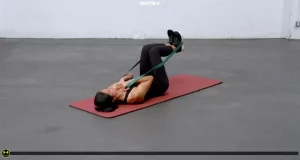 پرس پا با کش حلقه ای