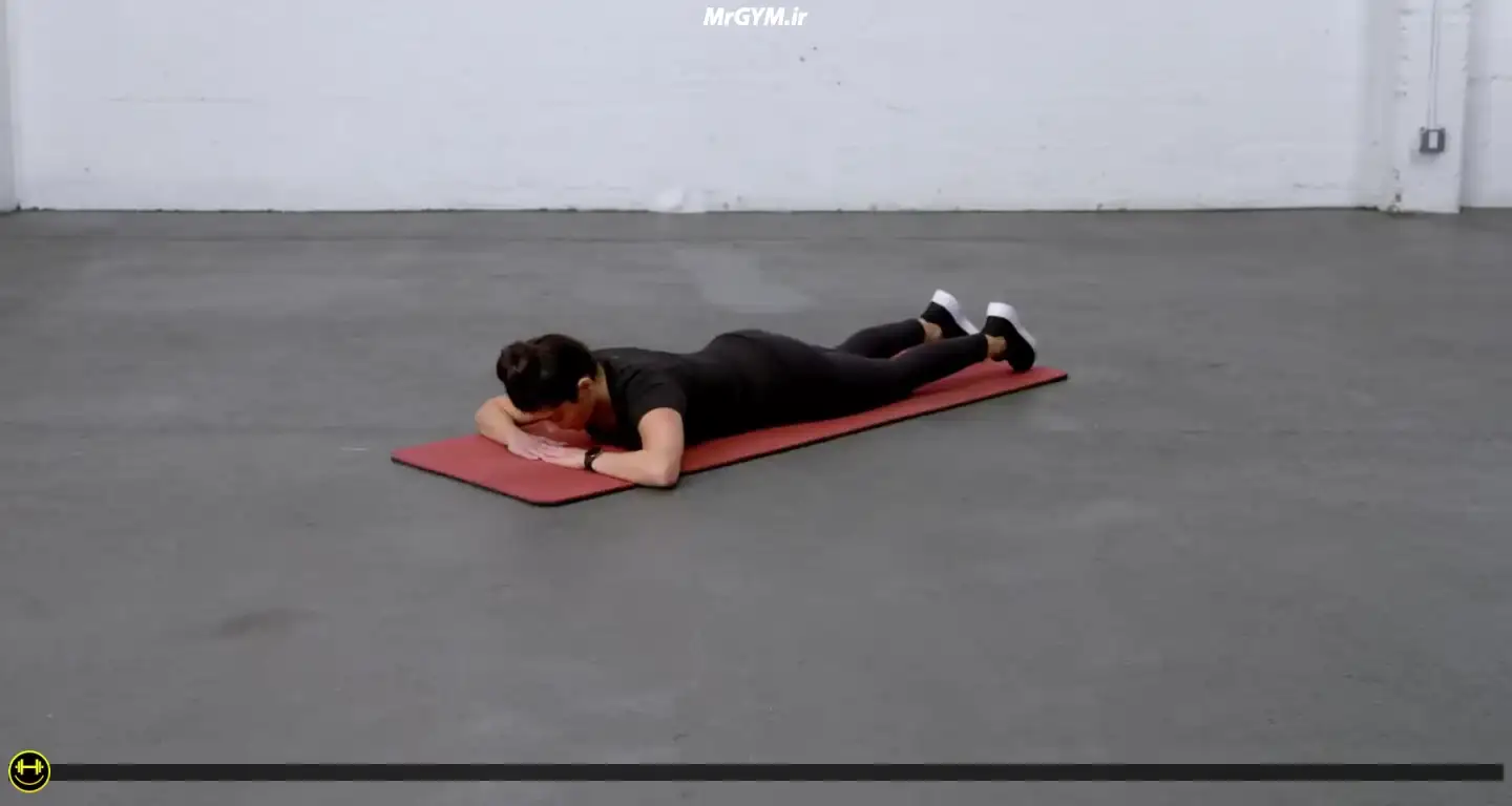 آموزش حرکت خزیدن با پایین تنه (Lower Body Crawl)