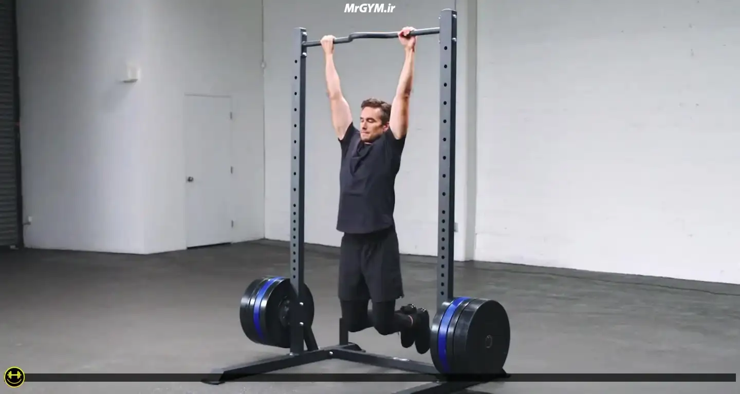 آموزش حرکت بارفیکس با گرفتن ترکیبی (Mixed Grip Pull Up)