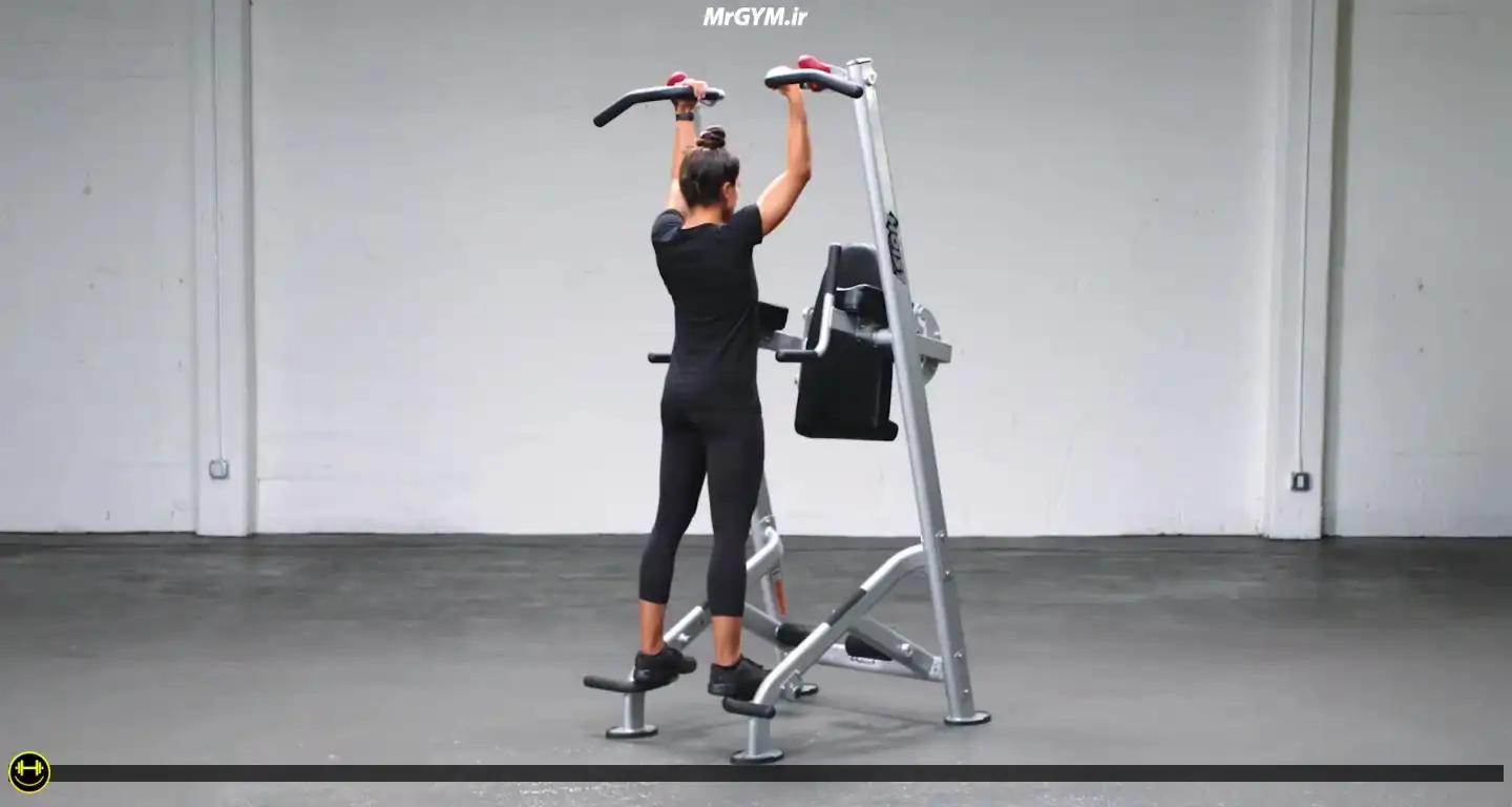 آموزش حرکت بارفیکس دست موازی (Neutral Grip Pull Up)