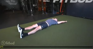 لمس پنجه پا با پای مخالف