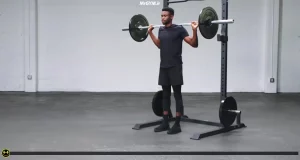 لانج با هالتر و مکث