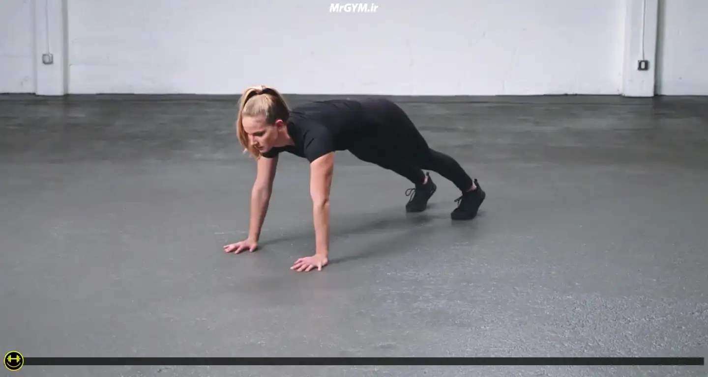 آموزش حرکت کشش ساق پا خوابیده (Prone Calf Stretch)