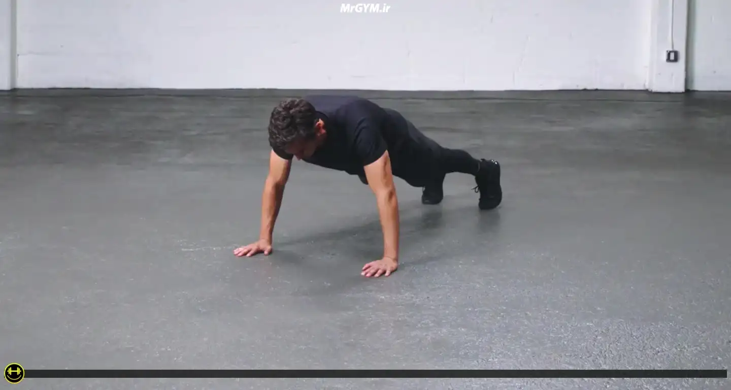 آموزش حرکت شنا سوئدی (Push Up)