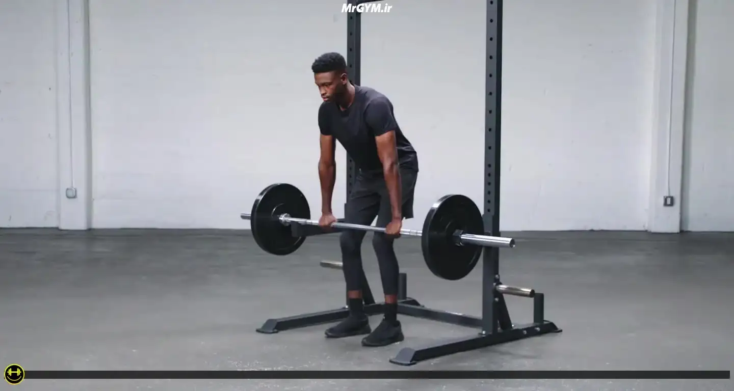 آموزش حرکت رک پول (Rack Pulls)