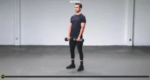 جلو بازو معکوس با دمبل