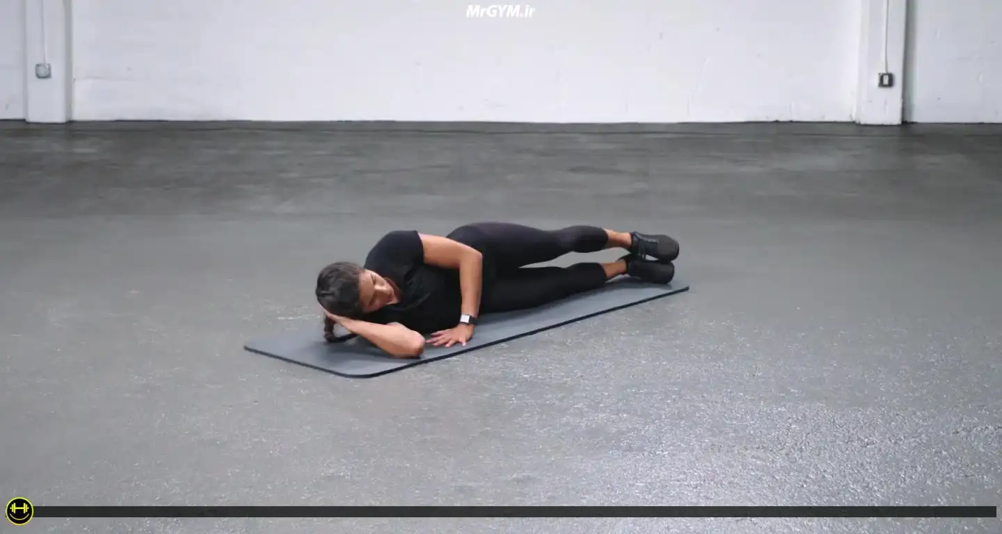 آموزش حرکت بالا آوردن پا به پهلو (Side Leg Raises)