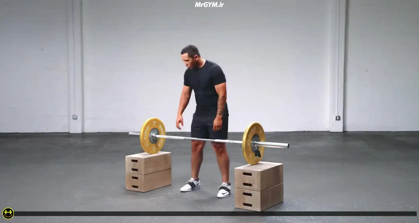 آموزش حرکت اسنچ از بلاک ها (Snatch from Blocks)