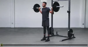 ساق پا ایستاده با هالتر