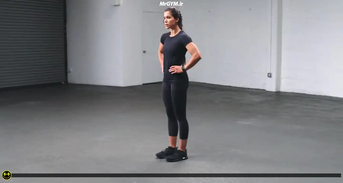 آموزش حرکت دایره جانبی پا ایستاده (Standing Leg Side Circle)