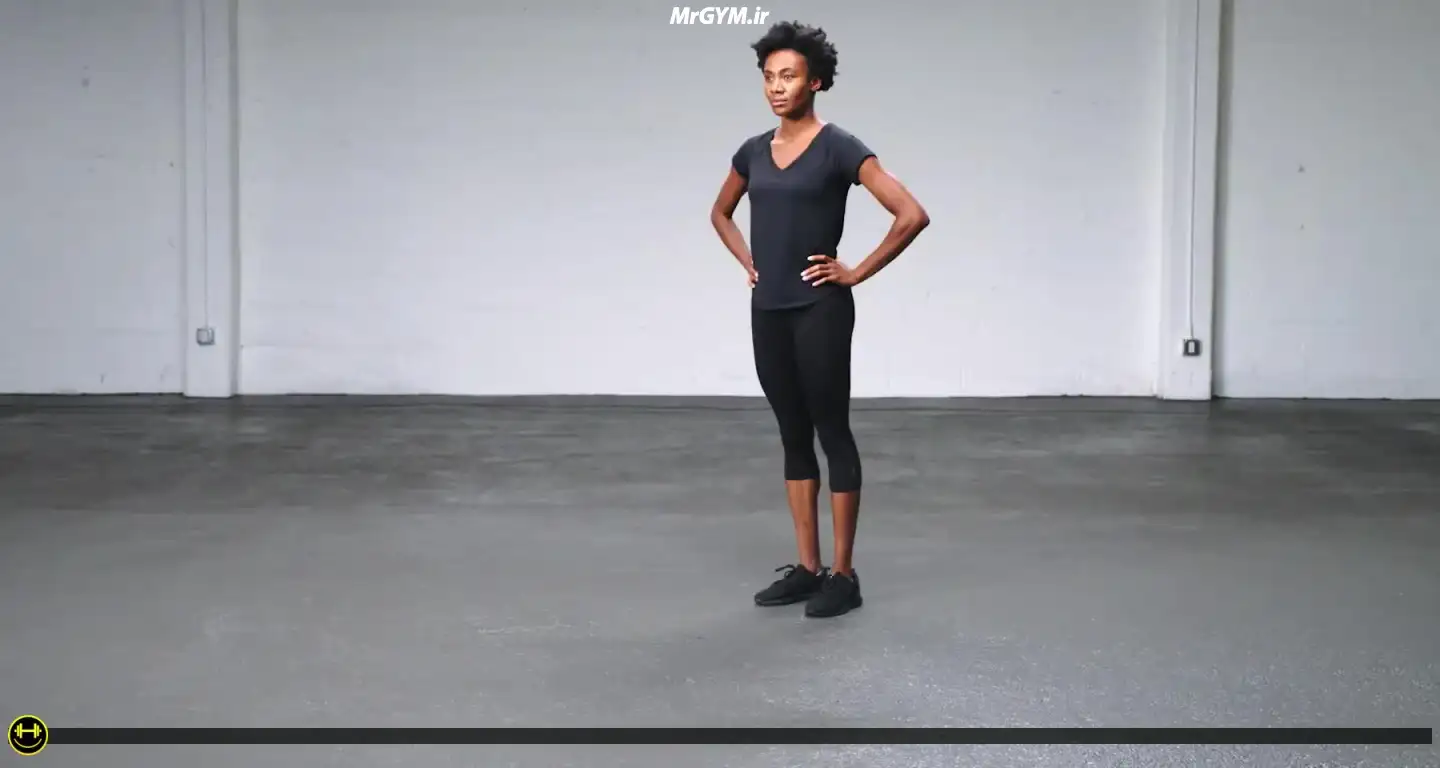 آموزش حرکت لانج ثابت (Static Lunge)
