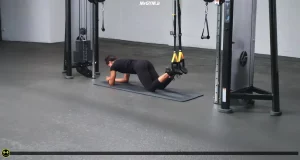 پلنک اره ای با TRX