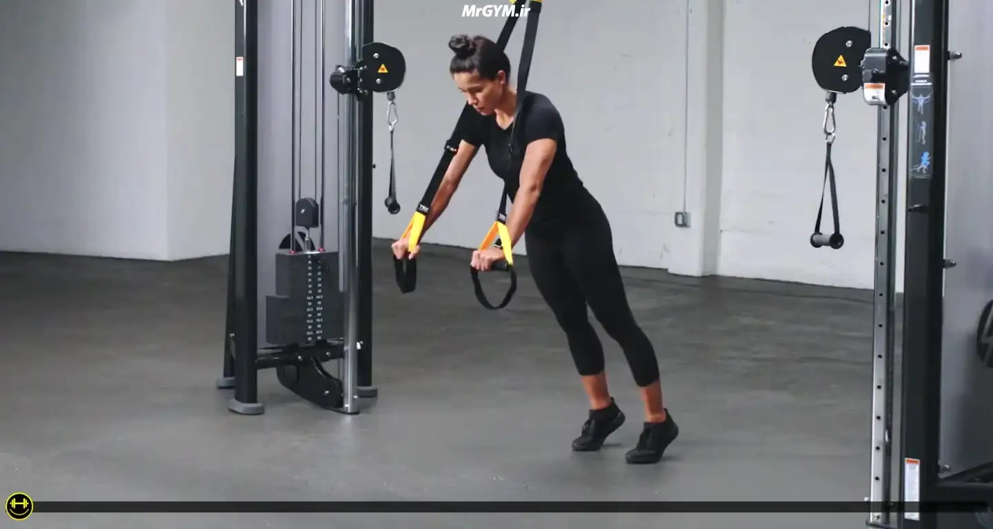 آموزش حرکت پرس سینه با TRX (TRX Chest Press)