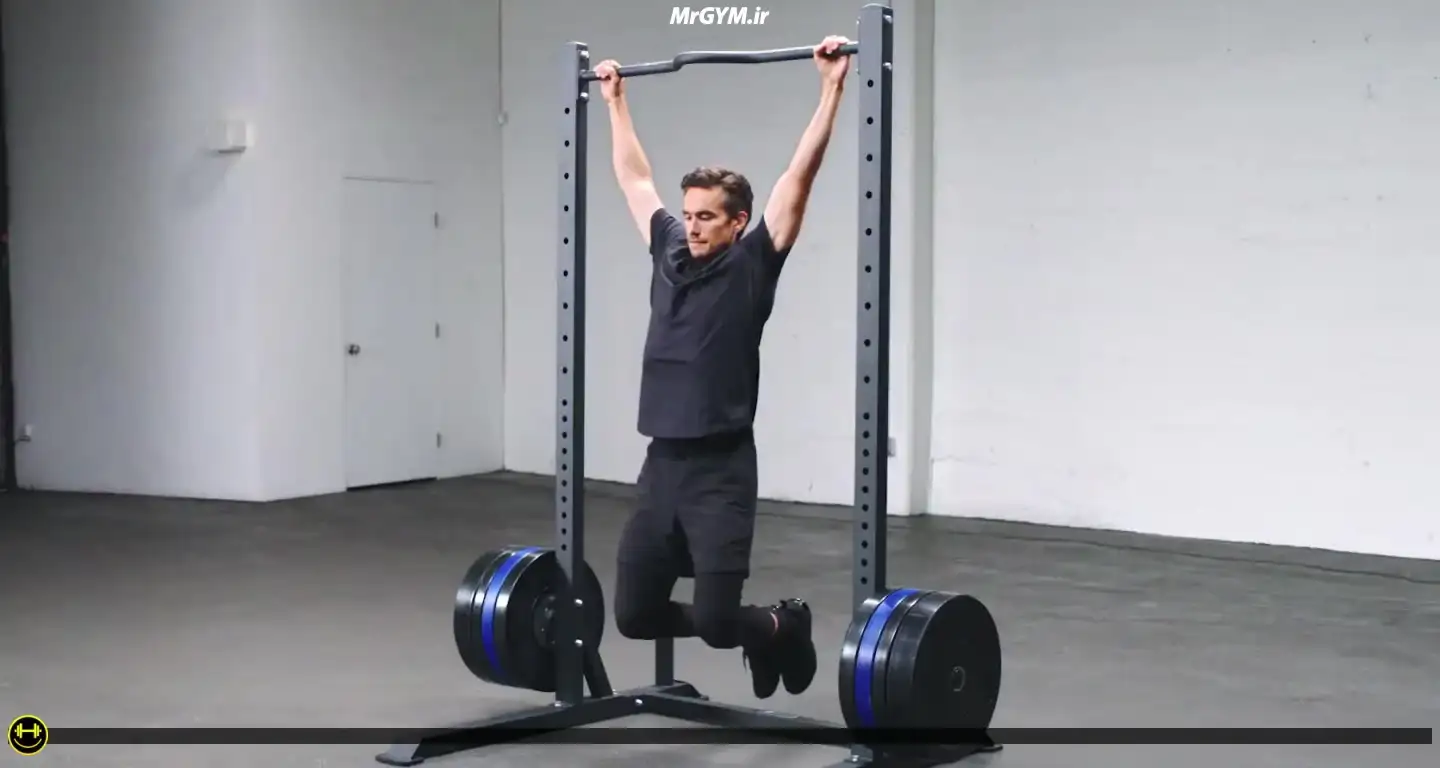 آموزش حرکت بارفیکس دست باز (Wide Grip Pull Up)