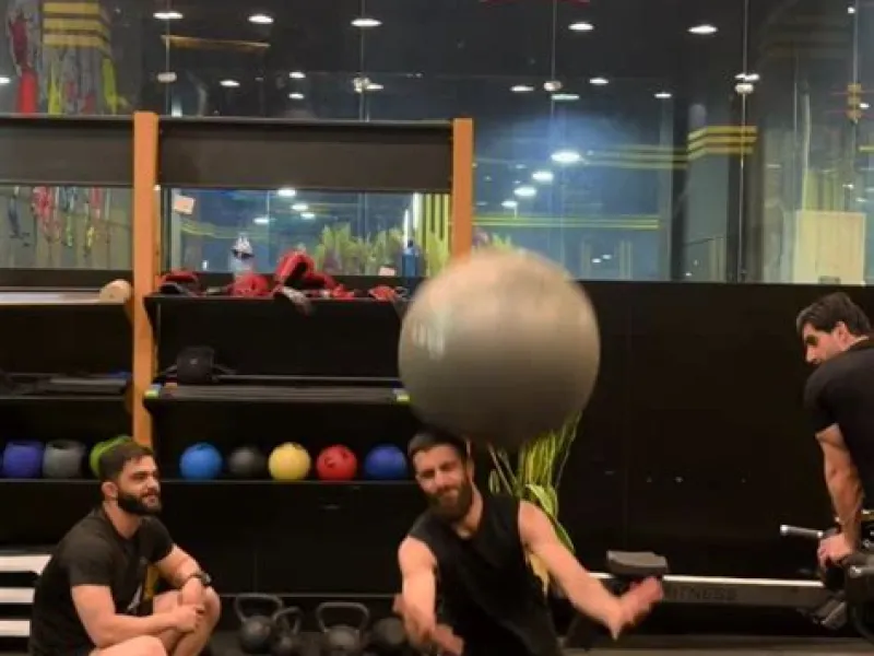 نمای باشگاه باشگاه بدنسازی رویال (Royal Gym) ایل‌گلی در تبریز